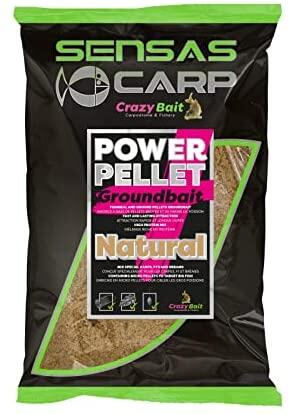 Nada pescuit - PELETE SENSAS UK POWER PLUS NATURAL 2 KG