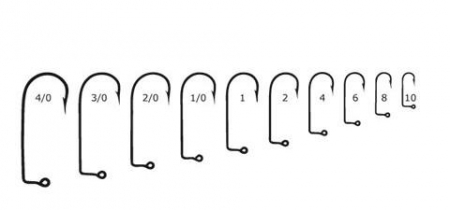 Carlige pescuit rapitori - Carlige nelestate pentru jig Mustad, nr 3/0, 100 buc / plic