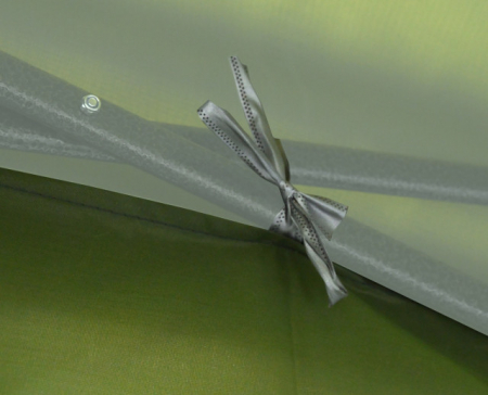 Perete lateral impermeabil pentru pavilion Cattara 2 x 3 m verde [4]