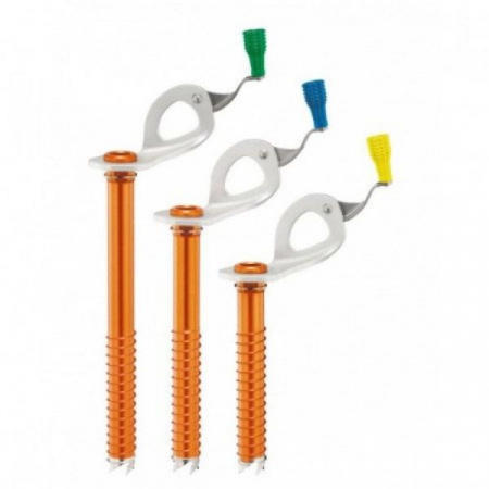 Ancore, nuci, pitoni alpinism - Piton Petzl laser speed light ice screw 21cm g052aa02