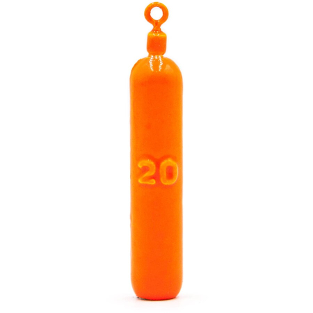 Plumb drop shot Vitas Cris orange fluo [1]
