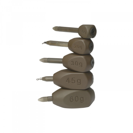 Plumbi crap - Plumb inline Daiwa N ZON, 30 g, set 2 buc