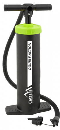 Barci pescuit & accesorii - Pompa manuala pentru umflat Cattara, dubla actiune
