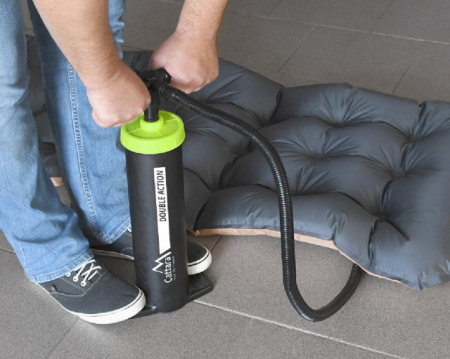 Pompa manuala pentru umflat Cattara, dubla actiune [2]