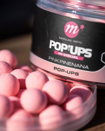 BOILIES POP-UP MAINLINE FLUO PINK PINENANA 15MM/250ML [1]