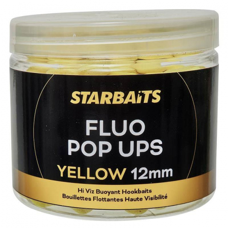 Nada pescuit - POP-UP STARBAITS FLUO YELLOW 16 MM, 70 GRAME