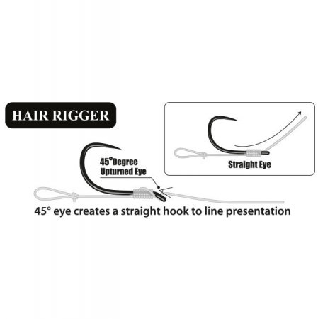 CARLIGE GAMAKATSU POWER CARP HAIR RIGGER, NR 8, 10 BUC / PLIC [1]