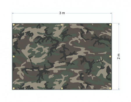 Prelata impermeabila 2x3 m Cattara [2]