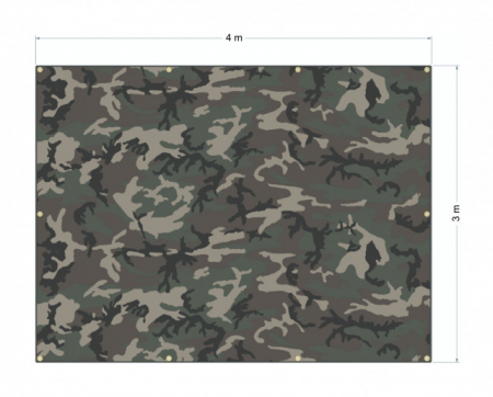 Prelata impermeabila 3x4 m Cattara [2]