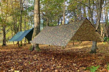 Prelata camuflaj 3.5 x 3.5 m DD Hammocks [3]