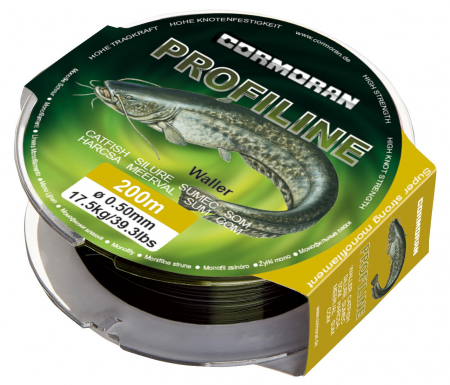 SPORTURI - FIR MONOFILAMENT CORMORAN PROFILINE CATFISH 020MM/17,5KG/200M