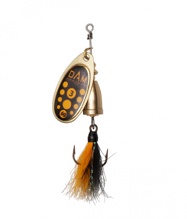 Pescuit la rapitori - ROTATIVA DAM EFFZETT EXECUTOR DRESSED NR.2/4G BLACKY