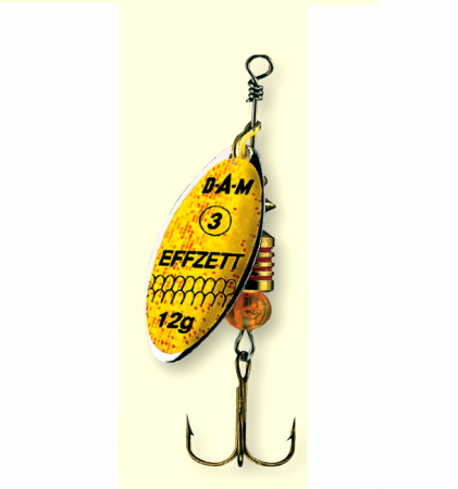 SPORTURI - ROTATIVA DAM EFFZETT PREDATOR NR.0/3G REFL.YELLOW