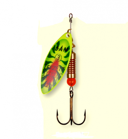 SPORTURI - ROTATIVA DAM EFFZETT PREDATOR NR.1/4G FIRESHARK