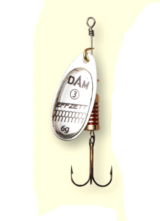 Pescuit la rapitori - ROTATIVA DAM EFFZETT STANDARD NR.2/4G SILVER