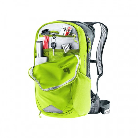 Rucsac ciclism Deuter Race Air 14+3L citrus/graphite [2]
