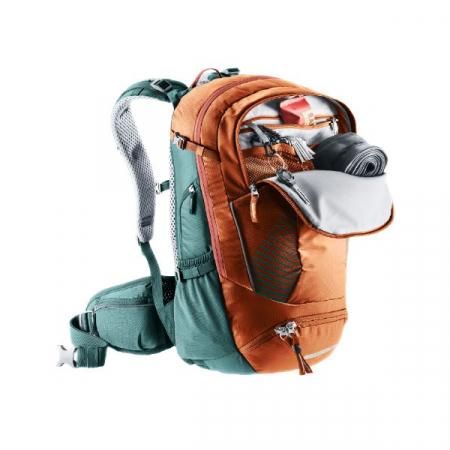 Rucsac ciclism Deuter Trans Alpine 24L chestnut/deepsea [4]