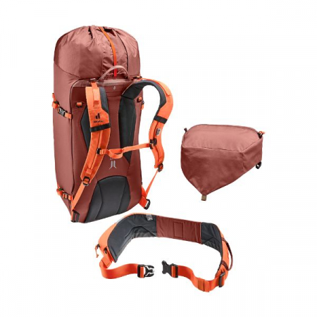 Rucsac Deuter Guide 34+8 redwood/papaya [3]