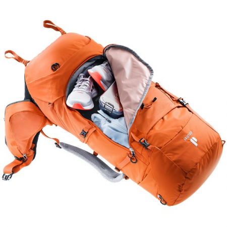 Rucsac drumetie dama Deuter Aircontact Core 55+10L SL paprika/graphite [4]