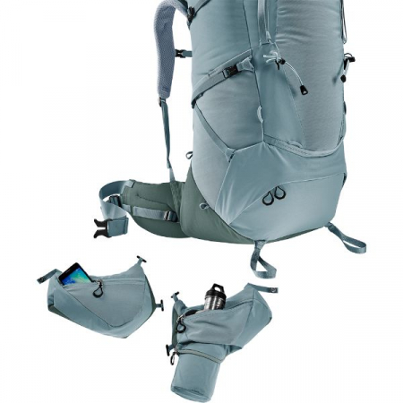 Rucsac drumetie dama Deuter Aircontact Core 55+10L SL shale/ivy [4]