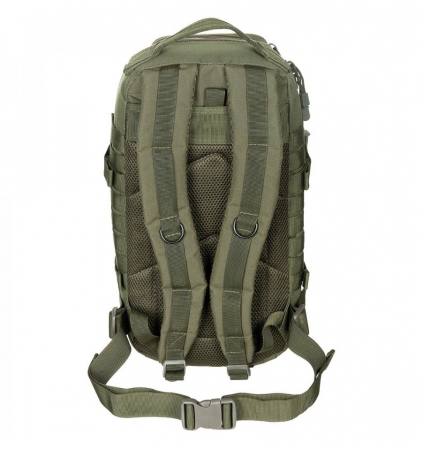 Rucsac modular Assault, 30 litri, multiple buzunare, compatibil sistem hidratare, verde MFH [1]