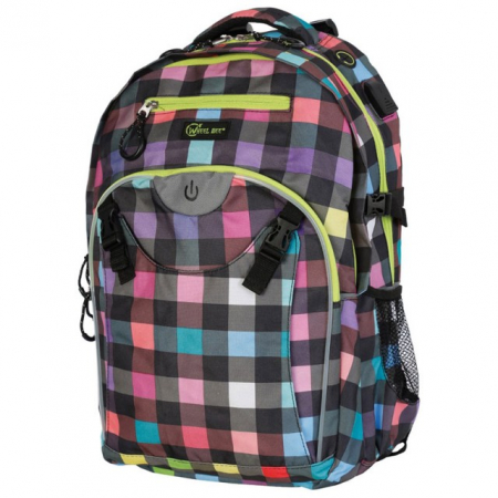 Rucsacuri - Rucsac Wheel Bee Generation Z multicolor cu LED
