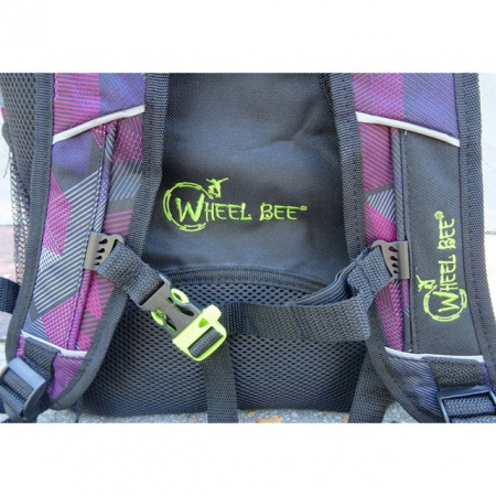 Rucsac Wheel Bee Night Vision mov cu LED [5]