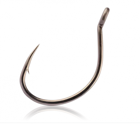 Carlige pescuit stationar - Carlige Mustad Ruthless cu ochet, nr 1/0, 6 buc / plic