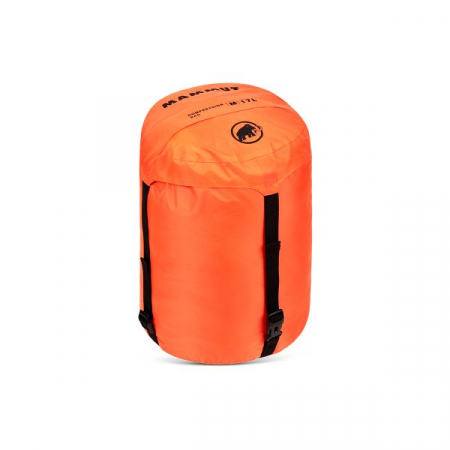 Saci de compresie - Sac Compresie Mammut Vibrant Orange M, volum 17 litri, 21 x 52.5 cm