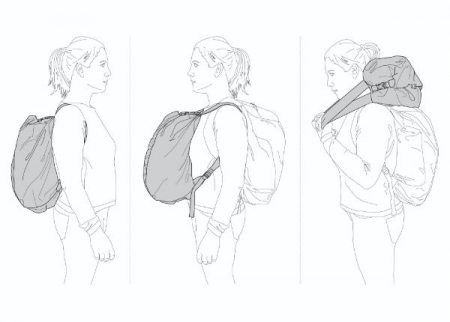 Sac pentru coarda Petzl split 25 l orange [2]