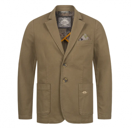 Geci vanatoare - Sacou barbati Blaser denim strech bob dark olive