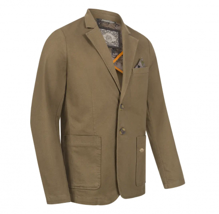 Sacou barbati Blaser denim strech bob dark olive [3]