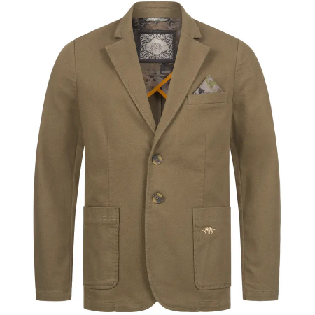 Geci vanatoare - Sacou barbati Blaser denim strech bob dark olive