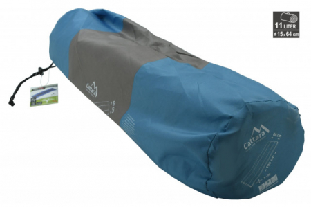 Saltea autogonflabila 195x60x5 cm Cattara albastru/gri [4]