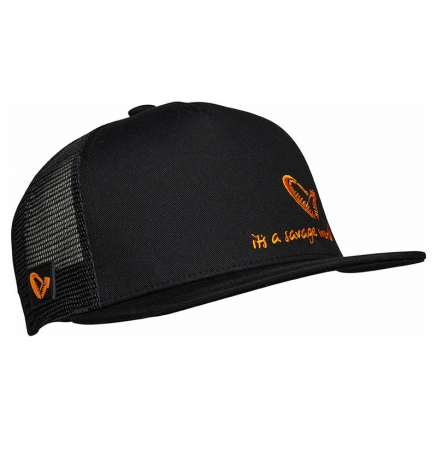 Sepci - SAPCA SAVAGE GEAR ALL BLACK ONE SIZE BLACK CAVIAR