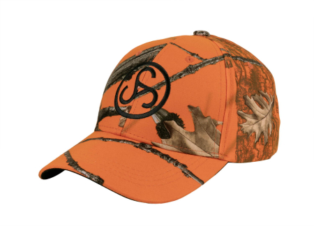 IMBRACAMINTE - Sapca Sauer blaze camo orange leaf, marime universala