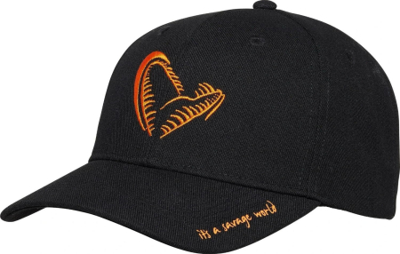 Sepci - Sapca Savage Gear Jaw Baseball black