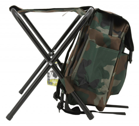 Scaun pliabil camping cu rucsac Cattara Oblia Army camo [2]
