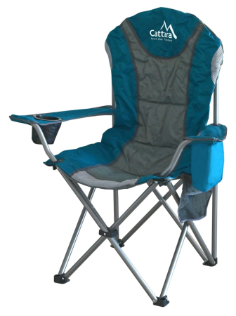 CAMPING & DRUMETII - Scaun pliabil camping Cattara Luca albastru