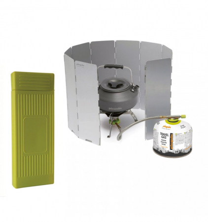 Bucatarie camping - Scut pliabil pentru aragaz camping Pinguin Windscreen