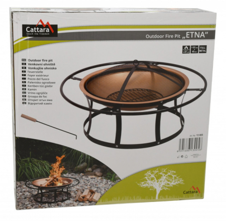 Semineu de terasa Cattara Etna cu capac [6]
