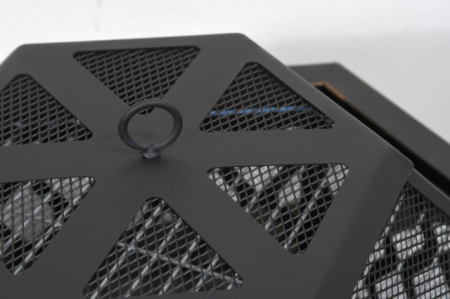 Semineu de terasa Cattara Hexagon, cu capac [5]