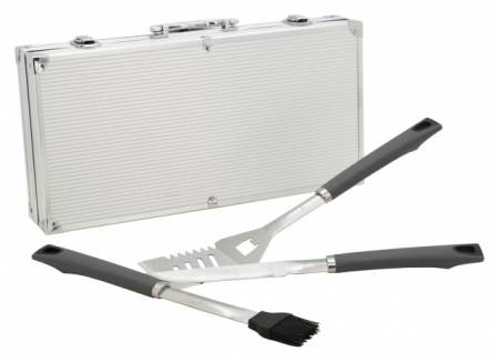 Set 11 ustensile pentru gratar Cattara gama Grey [2]