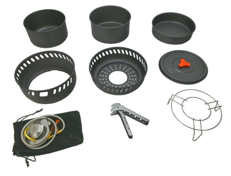 Set de gatit in camping Cattara Trek 9 piese [2]