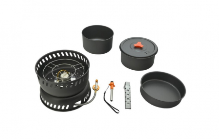 Bucatarie camping - Set de gatit in camping Cattara Trek 9 piese