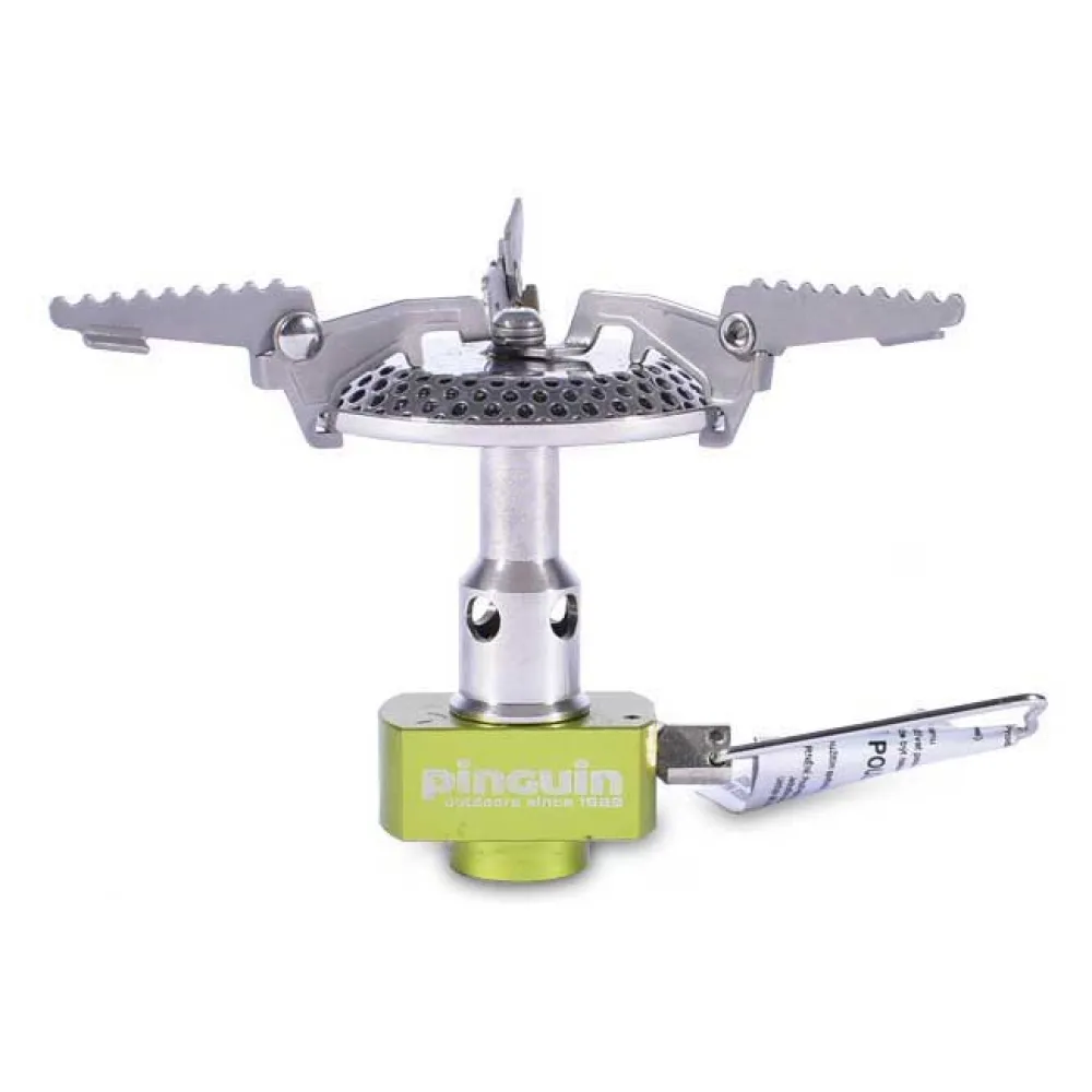 Set arzator drumetie Pinguin Surpass steel + 2 butelii gaz 230 g [2]