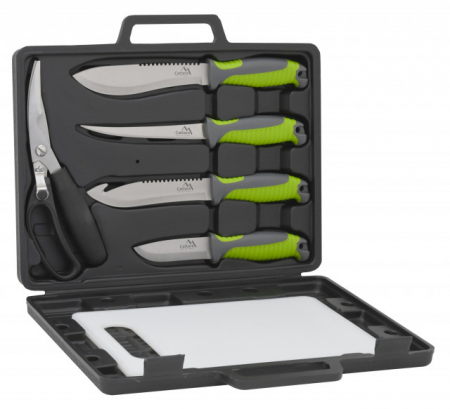 Set de cutite cu tocator si foarfeca Cattara [0]