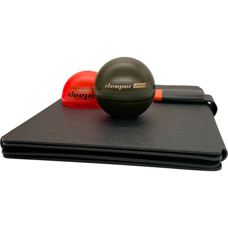 Sonar Deeper Smart Chirp+ 3.0 Power Bundle cu incarcator solar [5]