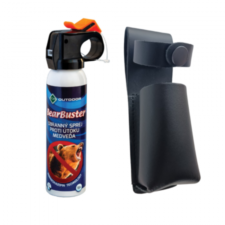 Sprayuri urs - Set spray urs For Outdoor Bearbuster 150 ml cu husa piele