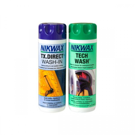 Intretinere echipament - Set Nikwax Tech Wash si Tx Direct 300 ml